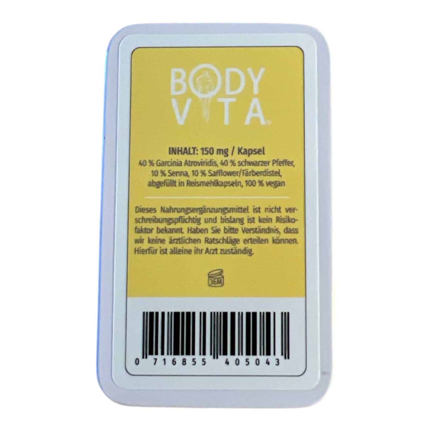 Bodyvita - FATEX - Gewichtsreduktion - 180 Kapseln