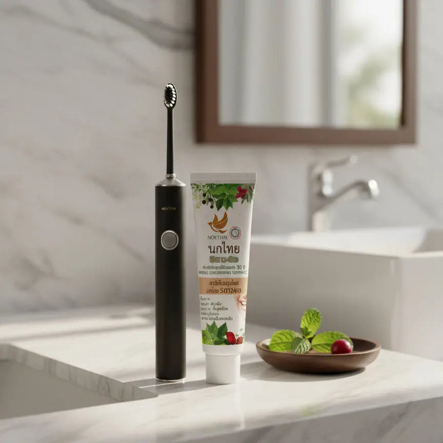 Lamaseo - Zahnweiss Pflegeset - für extra weisse und gesunde Zähne - Naturprodukt - bestehend aus 1 Kräuterzahnpaste, Zahnweiss Tube pink und Zahnweiss rund