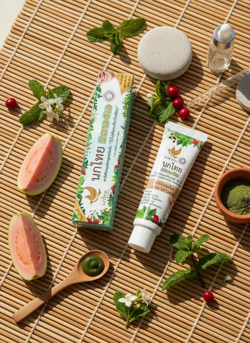 Zahnpasta Extra Weiß - 30 Gr. Tube - Natürliche Inhaltsstoffe Lamaseo