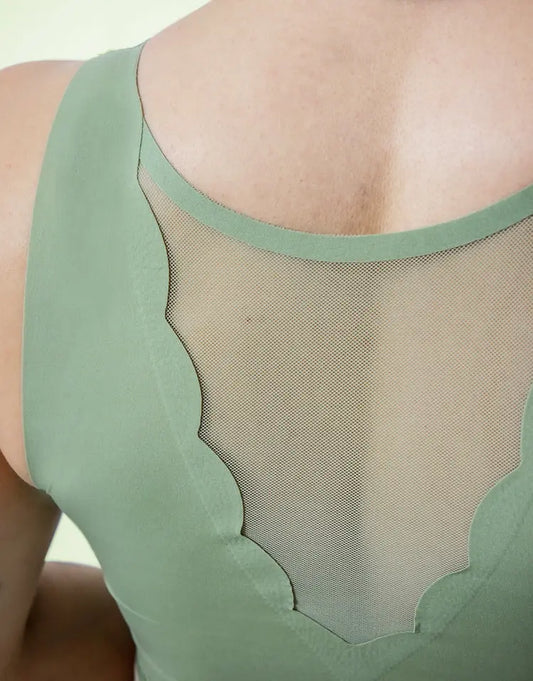 Braless Top Olive Bodyvita