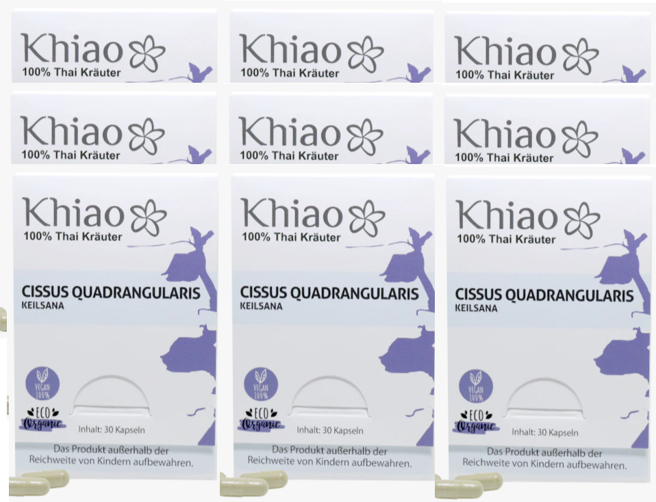 Cissus Quadrangularis Keilsana - Gelenkkapseln für Knochen