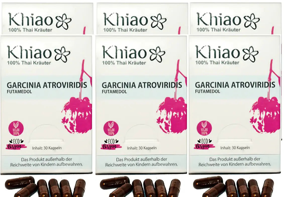 Garcinia Atroviridis Futamedol - Verdauung - Kapseln Khiao