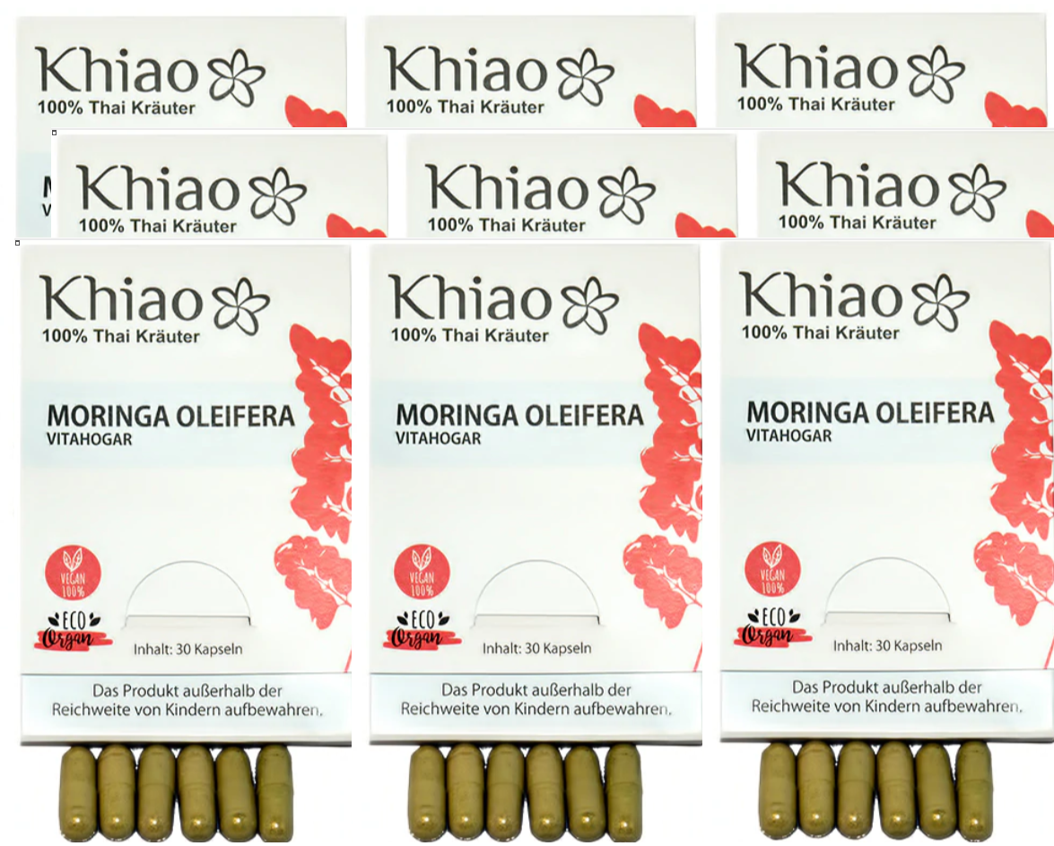 Moringa Oleifera Vitahogar Kapseln - Wohlbefinden