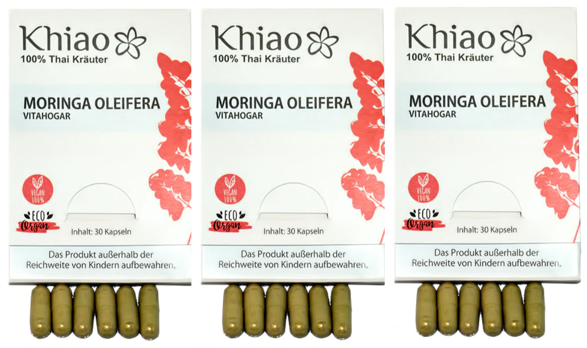 Moringa Oleifera Vitahogar Kapseln - Wohlbefinden