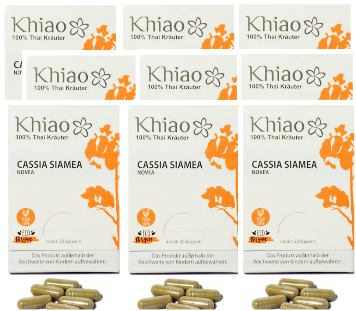 Khiao Cassia Siamea Novea null Panik Kapseln freeshipping - Khiao
