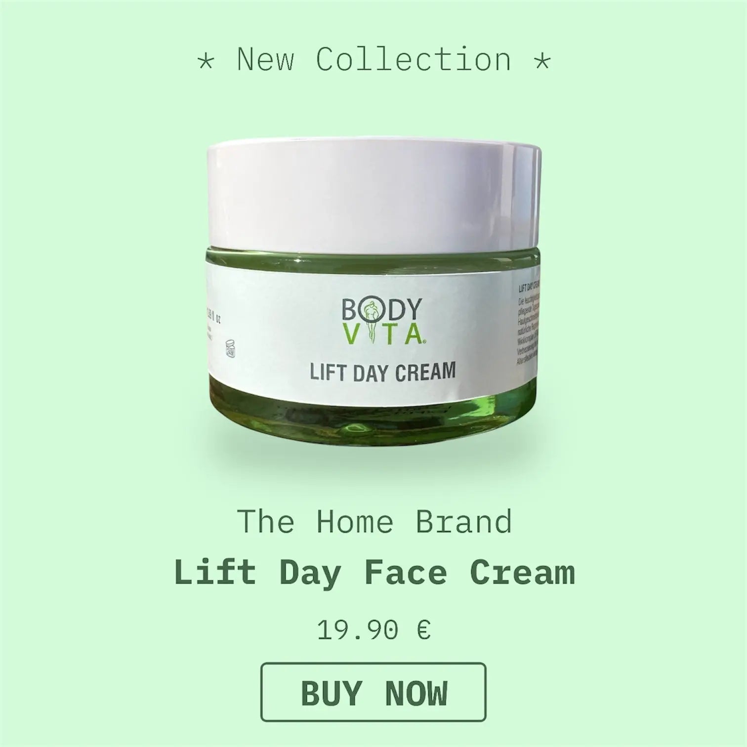 Bodyvita - LIFT DAY CREAM - Gesichtspflege - Tagescreme mit Liftonin und Hyaluron­säure - 50 ml Bodyvita