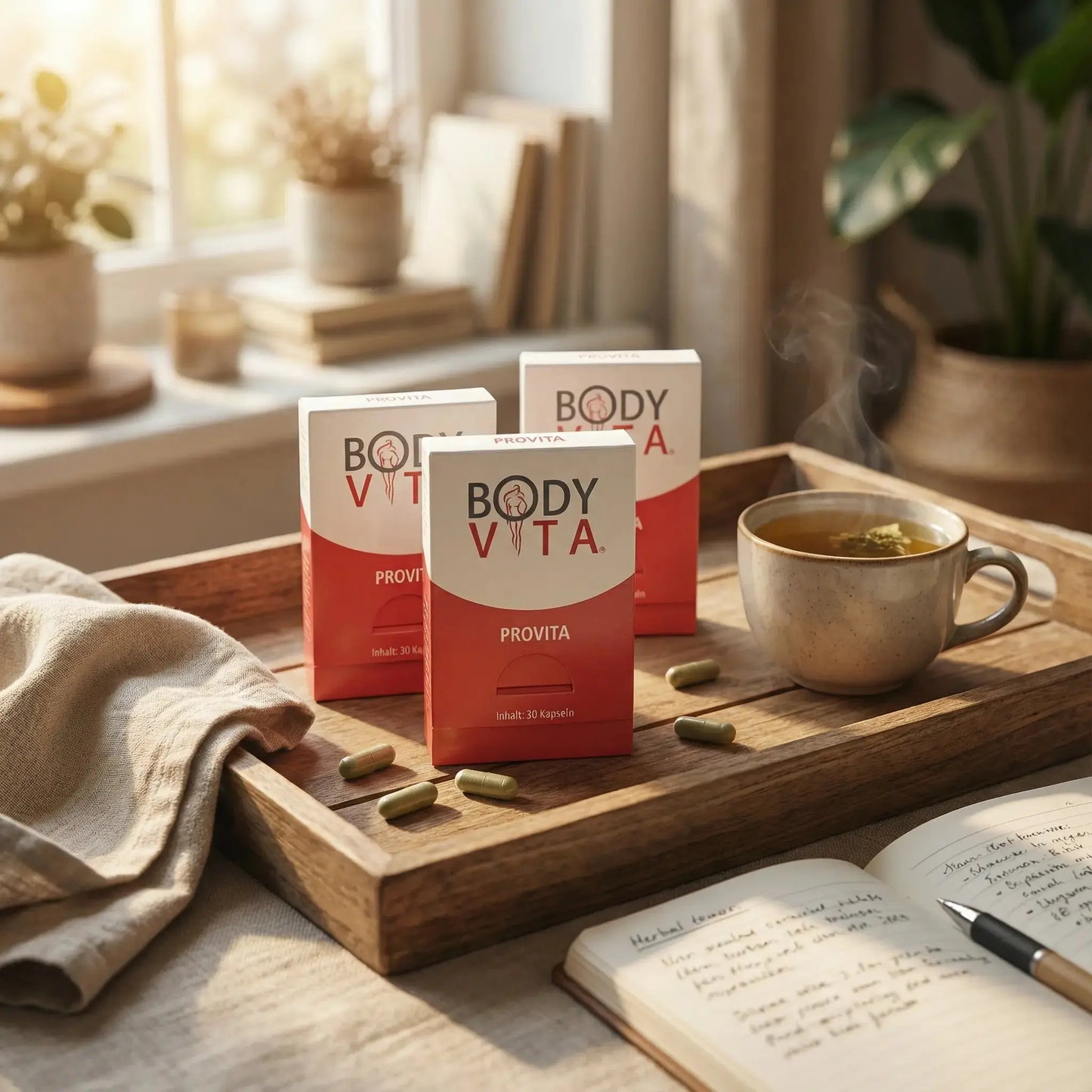 Bodyvita - Provita - Vitaminkapseln Moringa Oleifera 3 x 30 Kapseln