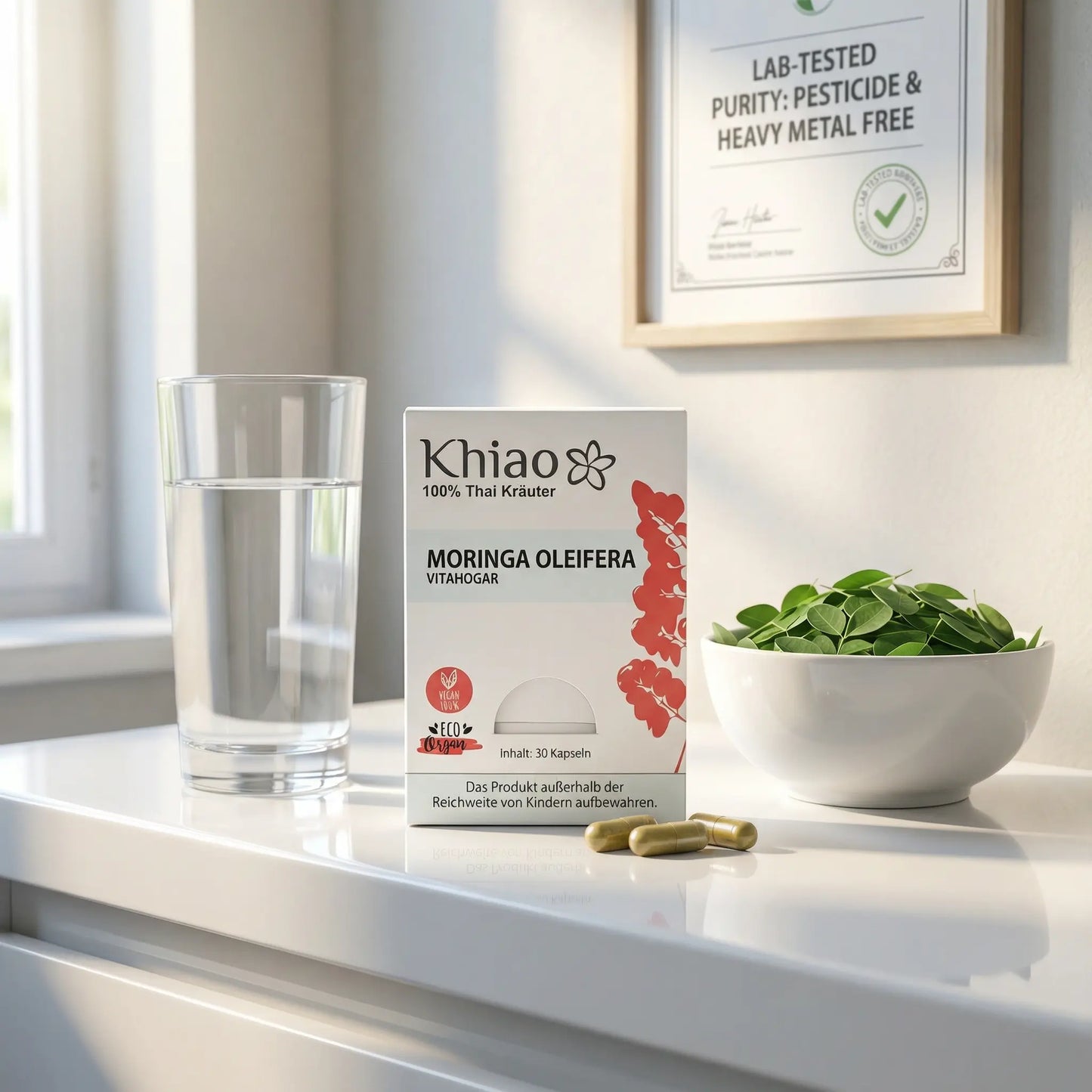 Moringa Oleifera Vitahogar Kapseln - Wohlbefinden